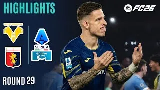 Hellas Verona vs Genoa | Serie A 25/26 Full Match Highlights