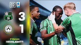 LAURIENTÉ apre le danze, tris per Grosso: Sassuolo-Udinese 3-1 | Serie A Enilive | DAZN Highlights