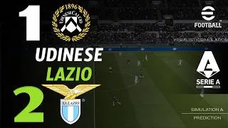 🔴 Udinese vs Lazio 1 - 2 | HIGHLIGHTS | Serie A 2026/27 | Partita Simulazione eFootball