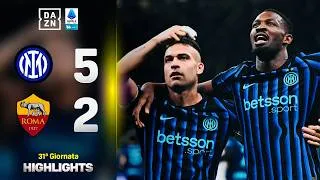 LAUTARO e THURAM, pokerissimo da SCUDETTO: Inter-Roma 5-2 | Serie A Enilive | DAZN Highlights