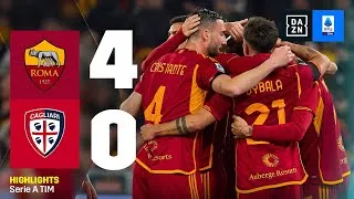 DE ROSSI, poker e terza vittoria! DYBALA trascina: Roma-Cagliari 4-0 | Serie A TIM | DAZN Highlights