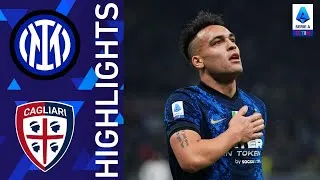 Inter 4-0 Cagliari | L’Inter guadagna la testa della classifica | Serie A TIM 2021/22