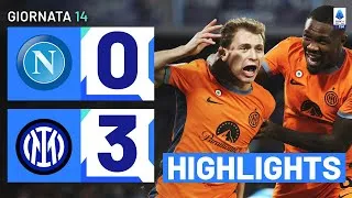 NAPOLI-INTER 0-3 | HIGHLIGHTS | 14ª GIORNATA | SERIE A TIM 2023/24