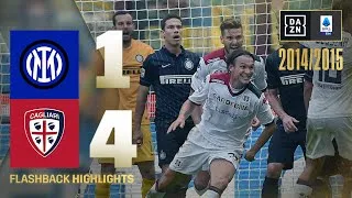 ZEMAN TRAVOLGE L'INTER di MAZZARRI con Ekdal: Inter-Cagliari 1-4 | Serie A 2014/15 | DAZN Highlights