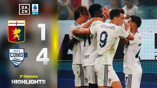 POKER in RIMONTA dei ragazzi di FABREGAS: Genoa-Como 1-4 | Serie A Enilive | DAZN Highlights
