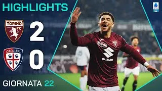 TORINO-CAGLIARI 2-0 | HIGHLIGHTS | 22ª GIORNATA | SERIE A ENILIVE 2024/25