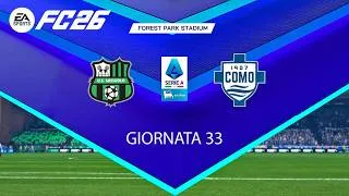 FC 26 - SASSUOLO vs COMO | Serie A 2025/26 Giornata 33 – Simulazione di Partite Reali