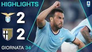 LAZIO-PARMA 2-2 | HIGHLIGHTS | 34ª GIORNATA | SERIE A ENILIVE 2024/25