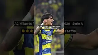 AC MILAN vs PARMA  0-1 SERIE A ALL GOALS &amp; HIGHLIGHTS #seriea #parma #acmilan #football #highlights