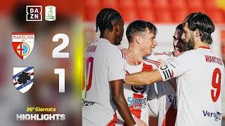 BRAGANTINI entra e RIBALTA i BLUCERCHIATI: Mantova-Sampdoria 2-1 | Serie BKT | DAZN Highlights