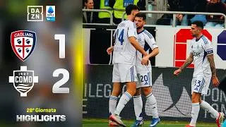 BATURINA e DA CUNHA, Como formato CHAMPIONS: Cagliari-Como 1-2 | Serie A Enilive | DAZN Highlights