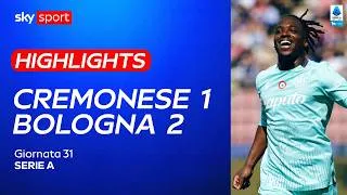 Cremonese-Bologna 1-2: gol e highlights | Serie A