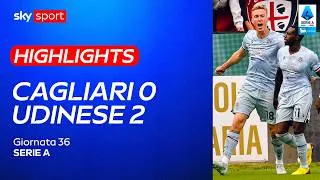 Cagliari-Udinese 0-2: gol e highlights | Serie A