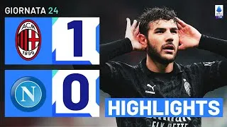 MILAN-NAPOLI 1-0 | HIGHLIGHTS | 24ª GIORNATA | SERIE A TIM 2023/24