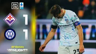 L'Inter fermata a Firenze: Fiorentina-Inter 1-1 | Serie A Enilive | DAZN Highlights