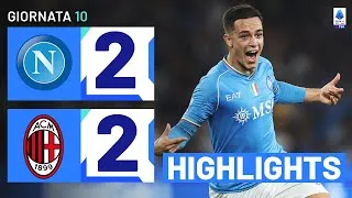 NAPOLI-MILAN 2-2 | HIGHLIGHTS | 10ª GIORNATA | SERIE A TIM 2023/24