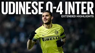 INTER IN QUARTA A UDINE ⚽⚽⚽⚽ | UDINESE 0 - 4 INTER | EXTENDED HIGHLIGHTS