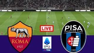🔴 In Diretta : Roma vs Pisa | Serie A 2025/26 | Simulazione videoludica