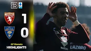 CHÉ ADAMS batte un super FALCONE: Torino-Lecce 1-0 | Serie A Enilive | DAZN Highlights