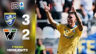 RAIMONDO e KVERNADZE valgono 3 punti: Frosinone-Venezia 3-2 | Serie A Enilive | DAZN Highlights