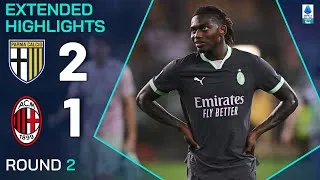 PARMA-MILAN 2-1 | EXTENDED HIGHLIGHTS | SERIE A 2024/25