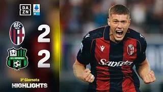 DOVBYK e PICCOLI si SBLOCCANO | Bologna-Sassuolo 2-2 | Serie A Enilive | DAZN | Highlights