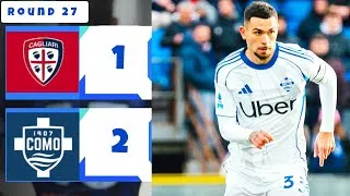 Cagliari Como (1-2) Gli Highlights | Serie A 2026 | Cagliari-Como | como Cagliari, Gol di Da Cunha