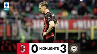 Sconfitta contro i friulani | Milan-Udinese 0-3 | Highlights Serie A