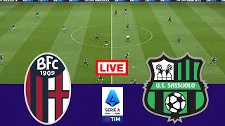 🔴 In Diretta : Bologna vs Sassuolo | Serie A 2024/25 | Streaming completo della partita