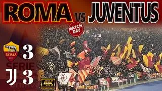 [4K] ROMA 3-3 JUVENTUS｜SERIE-A 2025-26 MATCHDAY 27｜01/03/2026 STADIO OLIMPICO