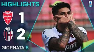 MONZA-BOLOGNA 1-2 | HIGHLIGHTS | 5ª GIORNATA | SERIE A ENILIVE 2024/25