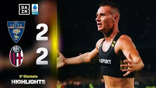 La prima volta di CAMARDA per il pari nel finale: Lecce-Bologna 2-2 | Serie A Enilive | DAZN