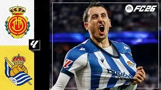 RCD Mallorca vs Real Sociedad | LaLiga EA SPORTS 25/26 - Momenti salienti della partita