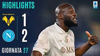 VERONA-NAPOLI 1-2 | HIGHLIGHTS | 27ª GIORNATA | SERIE A ENILIVE 2025/26
