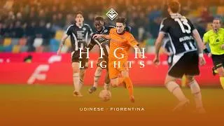 Highlights: Udinese - Fiorentina 3 - 0