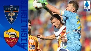 Lecce 0-1 Roma | Roma sulle spalle di Džeko: contro un bel Lecce decide lui | Serie A