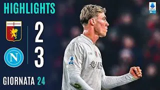 GENOA-NAPOLI 2-3 | HIGHLIGHTS | 24ª GIORNATA | SERIE A ENILIVE 2025/26
