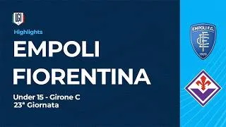 Highlights Empoli-Fiorentina | 23ª giornata Campionato Under 15 | stagione 2025-26