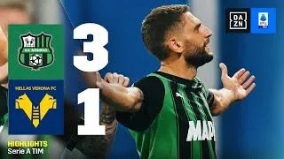 BERARDI is BACK: Sassuolo-Verona 3-1 | Serie A TIM | DAZN Highlights