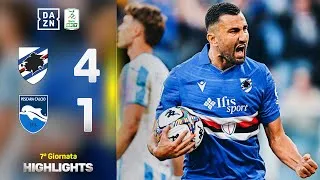 PAFUNDI+CODA, il Doria trova la prima vittoria: Sampdoria-Pescara 4-1 | Serie BKT | DAZN Highlights
