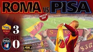 [4K] ROMA 3-0 PISA｜SERIE-A 2025-26 MATCHDAY 32｜10/04/2026 STADIO OLIMPICO