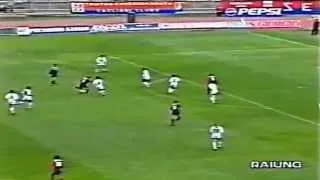 Serie A 1998-1999, day 26 Cagliari - Empoli 5-1 (3 M'Boma, 2 Muzzi, Di Napoli)