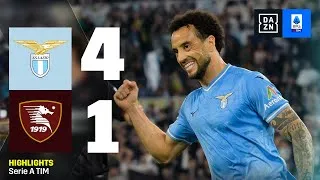 FELIPE ANDERSON, doppietta e SHOW: Lazio-Salernitana 4-1 | Serie A TIM | DAZN Highlights