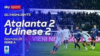 Atalanta-Udinese 2-2: gol e highlights | Serie A