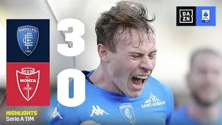 Uragano ZURKOWSKI, tripletta DA URLO: Empoli-Monza 3-0 | Serie A TIM | DAZN Highlights