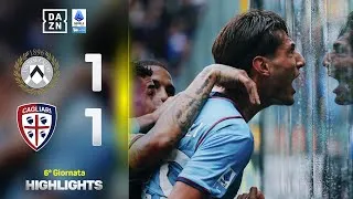 KABASELE risponde a BORRELLI: Udinese-Cagliari 1-1 | Serie A Enilive | DAZN Highlights