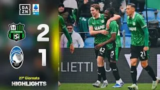 KONÉ+THORSTVEDT, vittoria in 10 UOMINI: Sassuolo-Atalanta 2-1 | Serie A Enilive | DAZN Highlights