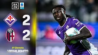 GUDMUNDSSON e KEAN salvano PIOLI: Fiorentina-Bologna 2-2 | Serie A Enilive | DAZN Highlights