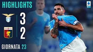 LAZIO-GENOA 3-2 | HIGHLIGHTS | 23ª GIORNATA | SERIE A ENILIVE 2025/26