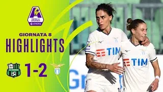 Sassuolo-Lazio 1-2 | La doppietta di Piemonte trascina la Lazio alla vittoria | #SerieAWomenAthora